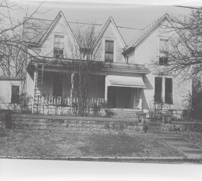 Dowell, Joe E., House/608 Parker
                        