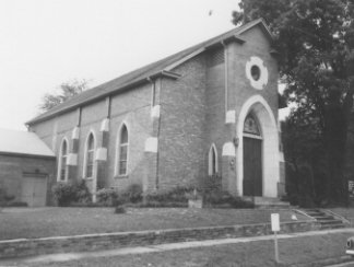 Front of Christ Episcopal Church
                        