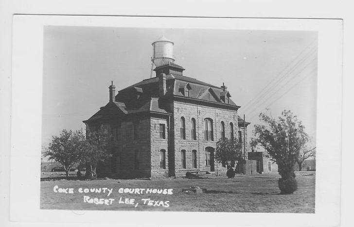 Coke County Courthouse 1891
                        