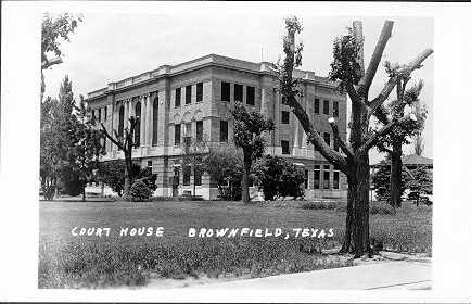 Terry County Courthouse 1940
                        